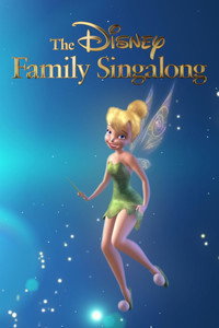 La familia Disney cantando juntos