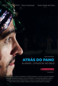 Atrás do pano - Aladino o musical no gelo