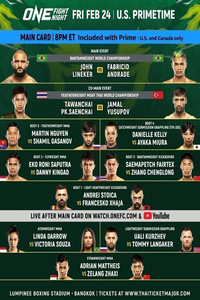 ONE Fight Night 7: Lineker vs. Andrade II