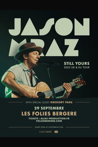 Jason Mraz aux Folies Bergère