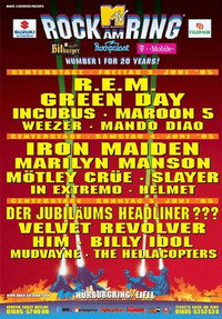 Green Day Live Rock AM Ring