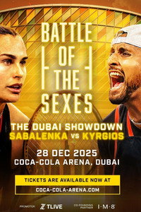 Battle of the Sexes - Sabalenka v Kyrgios