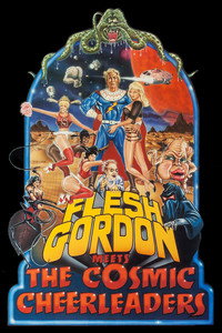Flesh Gordon conoce a las animadoras cósmicas