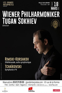 Tugan Sokhiev dirigiert die Wiener Philharmoniker Tschaikowsky & Rimski-Korsakow
