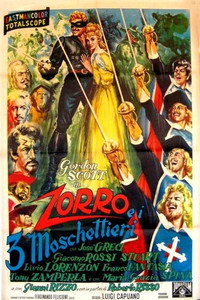 El Zorro y los tres mosqueteros