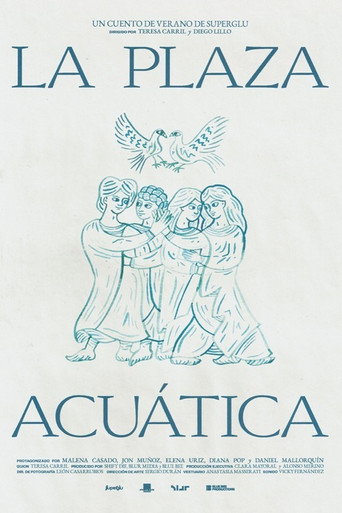 La plaza acuática
