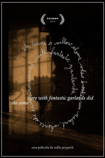 there with fantastic garlands did she come