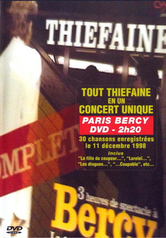 Hubert Félix Thiéfaine : Live Bercy 1998