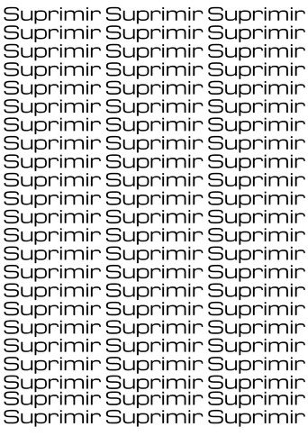 Suprimir