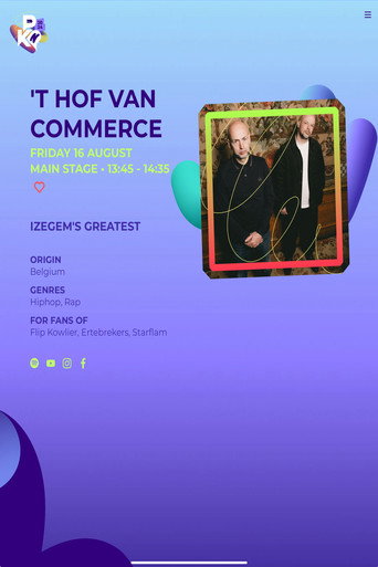 'T Hof Van Commerce: Pukkelpop 2024