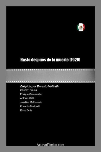 Hasta después de la muerte